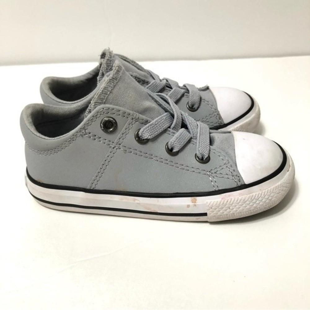 Converse Kids Sneakers - Gray and White